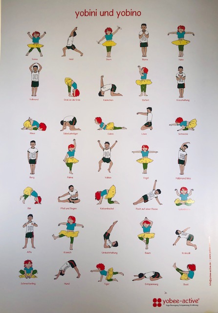 Photo of „Yobino und Yobino“ Yogaposter